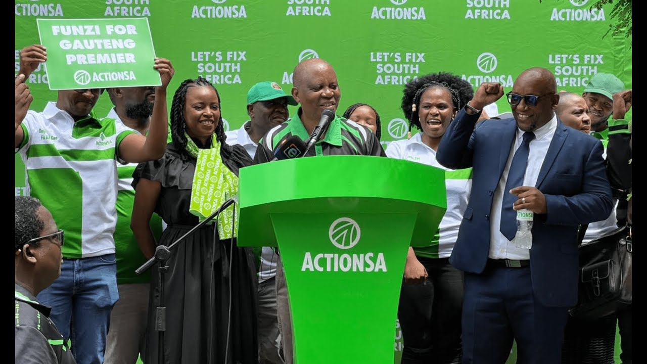 Funzi Ngobeni is ActionSA's Premier Candidate for Gauteng