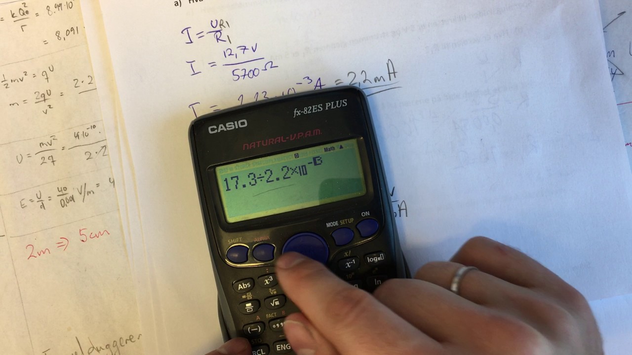 Løsningsforslag elektrisitet og teknologi Fysikk 1