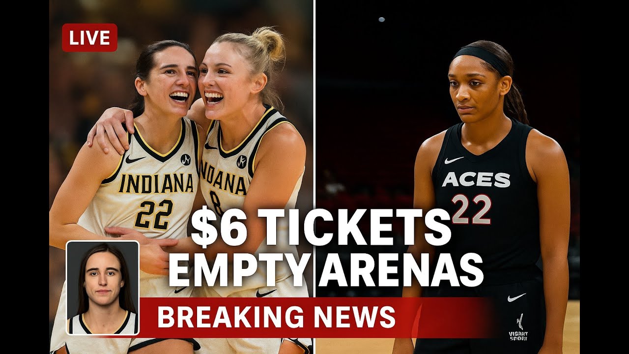 WNBA Finals EXPOSED !  $6 Tickets & EMPTY Arenas Without Caitlin Clark!