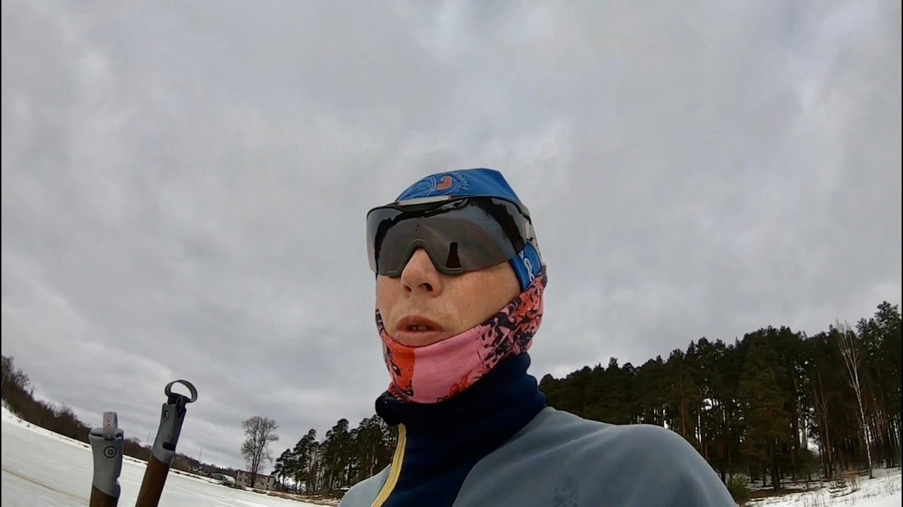 POLAR VANTAGE M:мнение о спортивных часах спустя год пользования,Весенние деньки на лыжах.