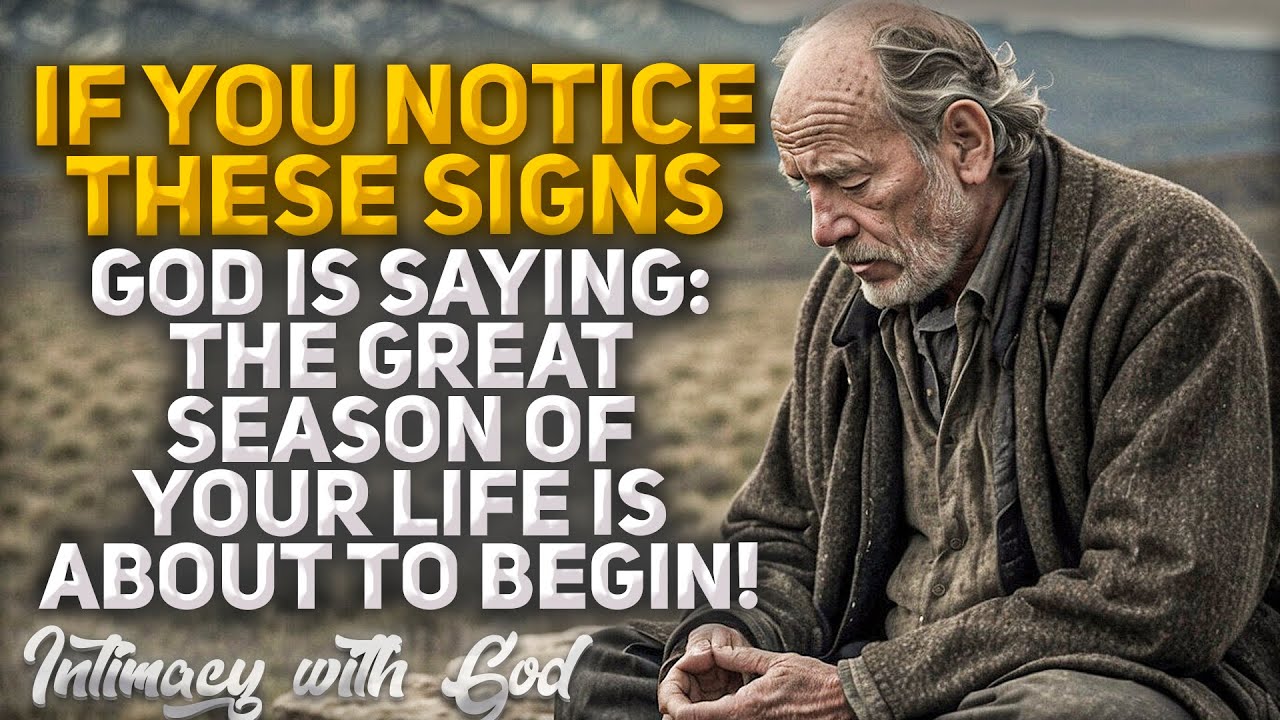 Signs That CONFIRM God is Saying: 