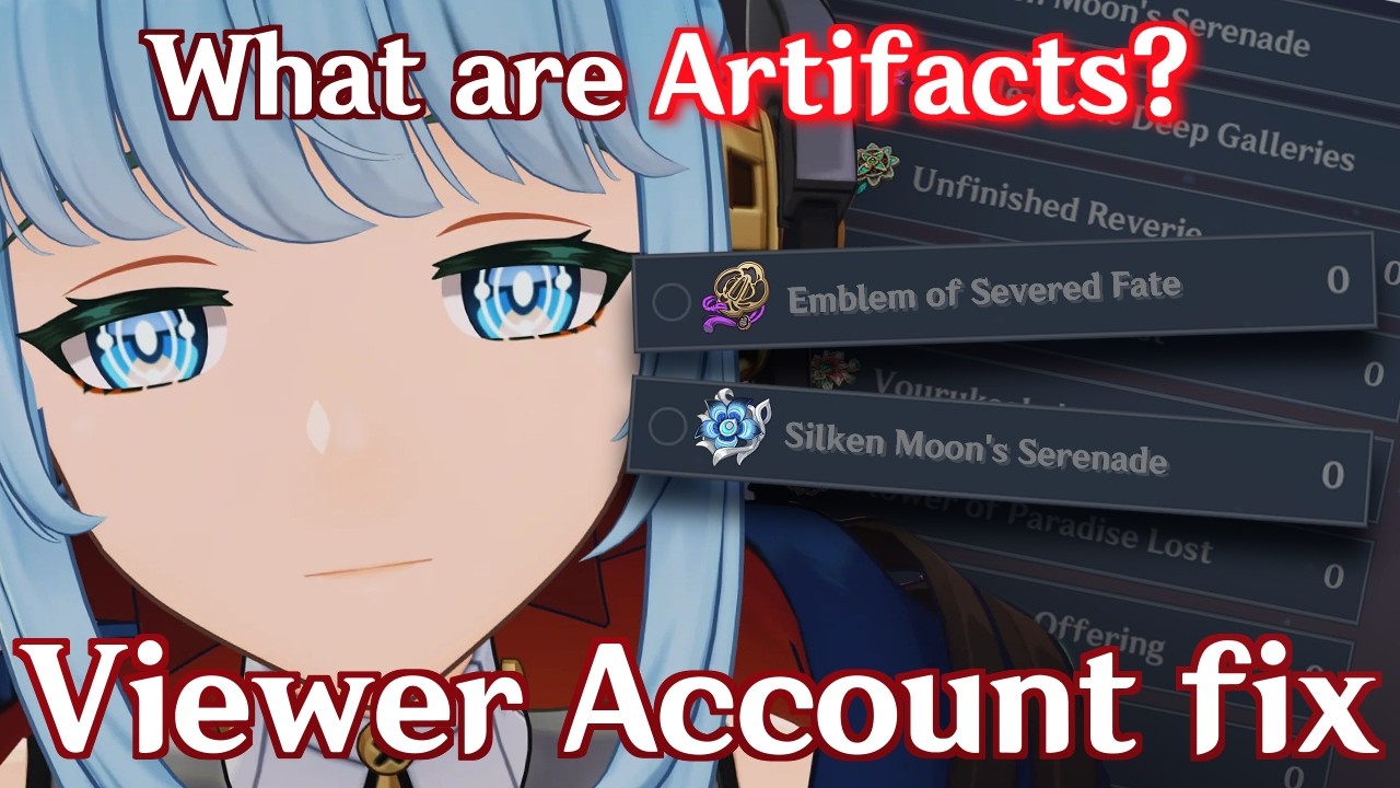 They NEVER farmed artifacts || Viewer account fix
