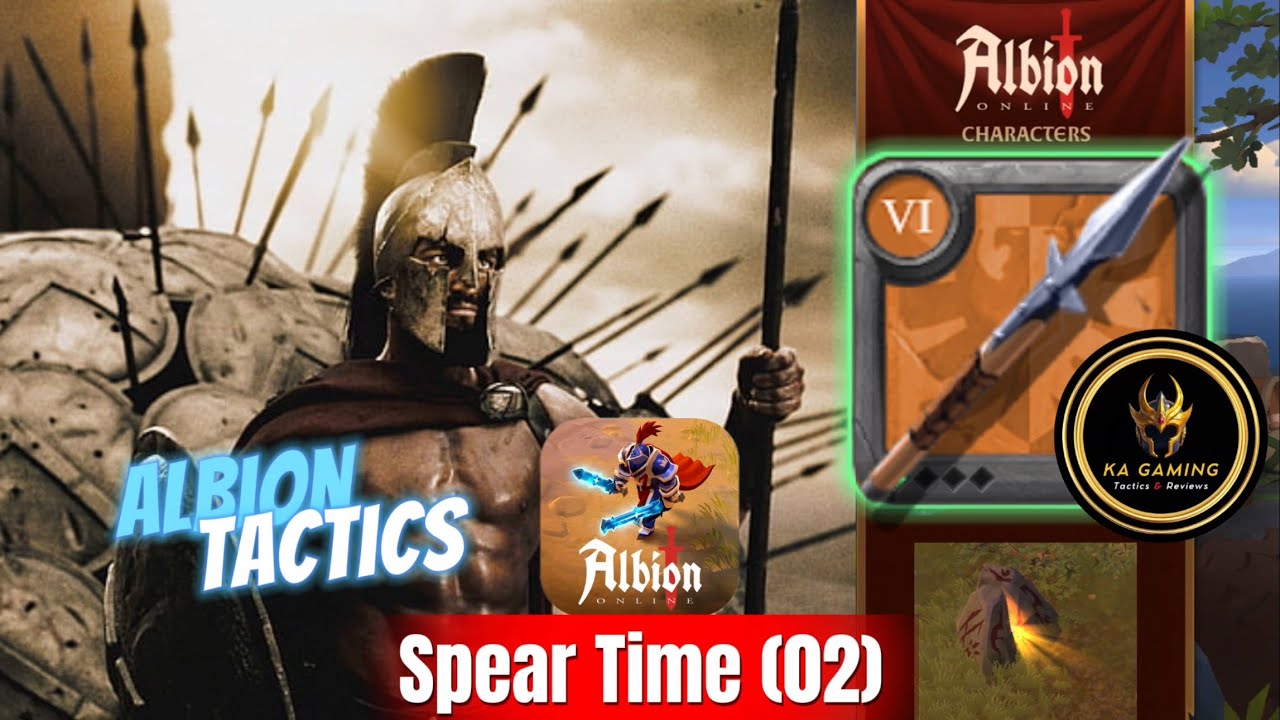 Spear Albion Tactics Max Fights 📌 Corrupted Dungeon (Ep2) ♠️ KA gaming on Albion Online