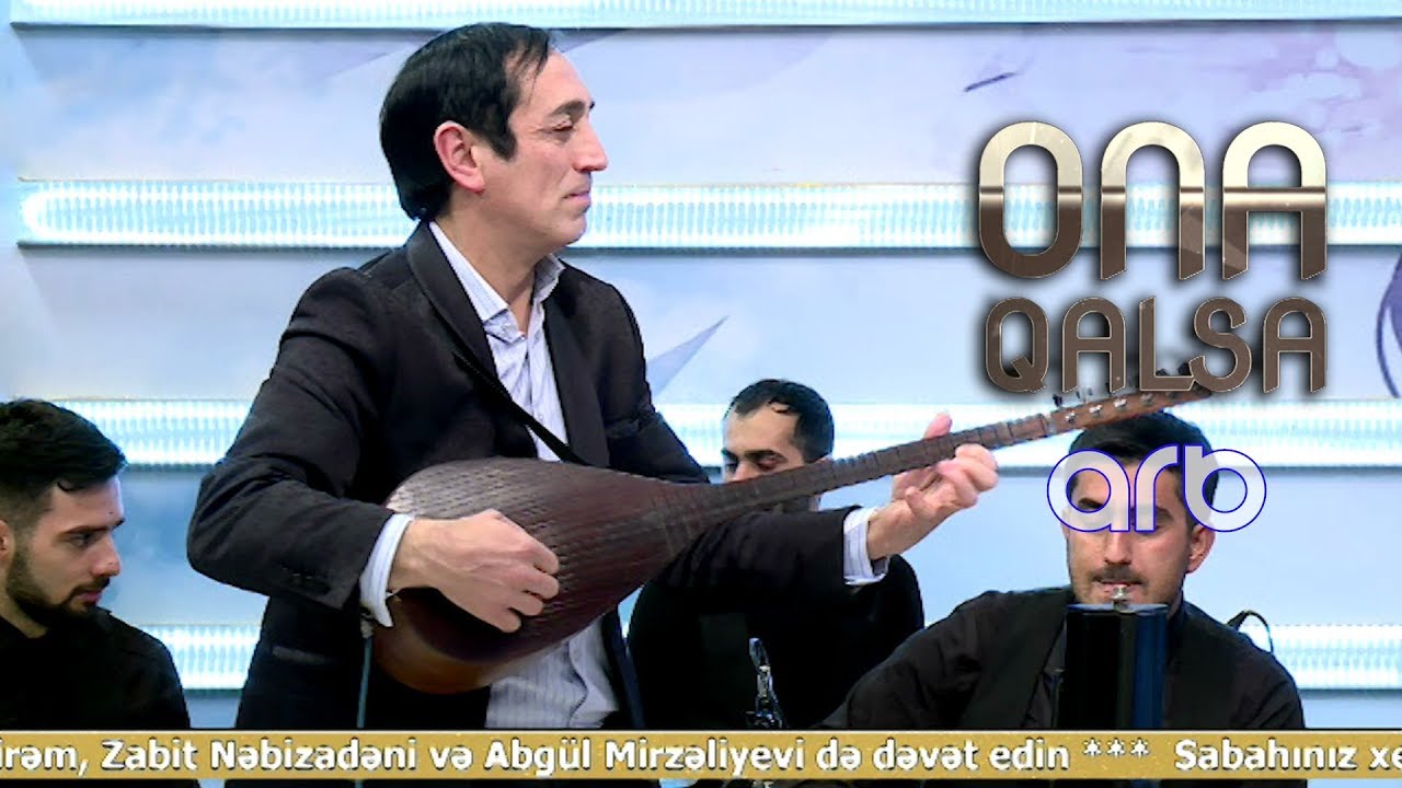 Vüqardan canlı saz ifası - Ona qalsa