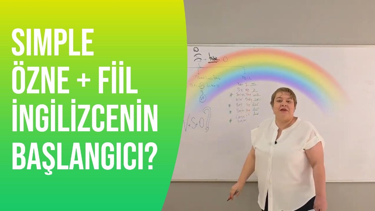 Simple Özne + Fiil İngilizcenin başlangıcı? 