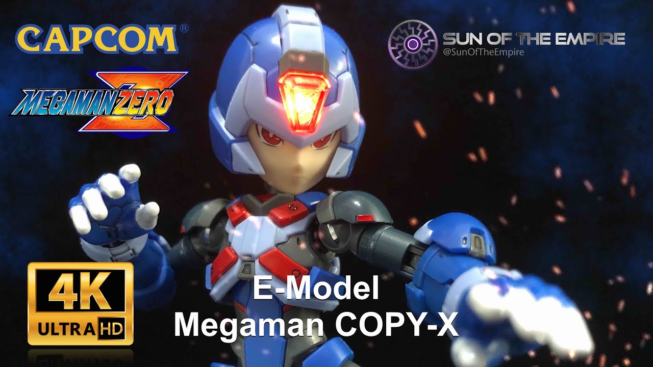 Eastern Model E-Model X CAPCOM Megaman - ZERO | COPY-X Plastic Model Kit Q.Review 227