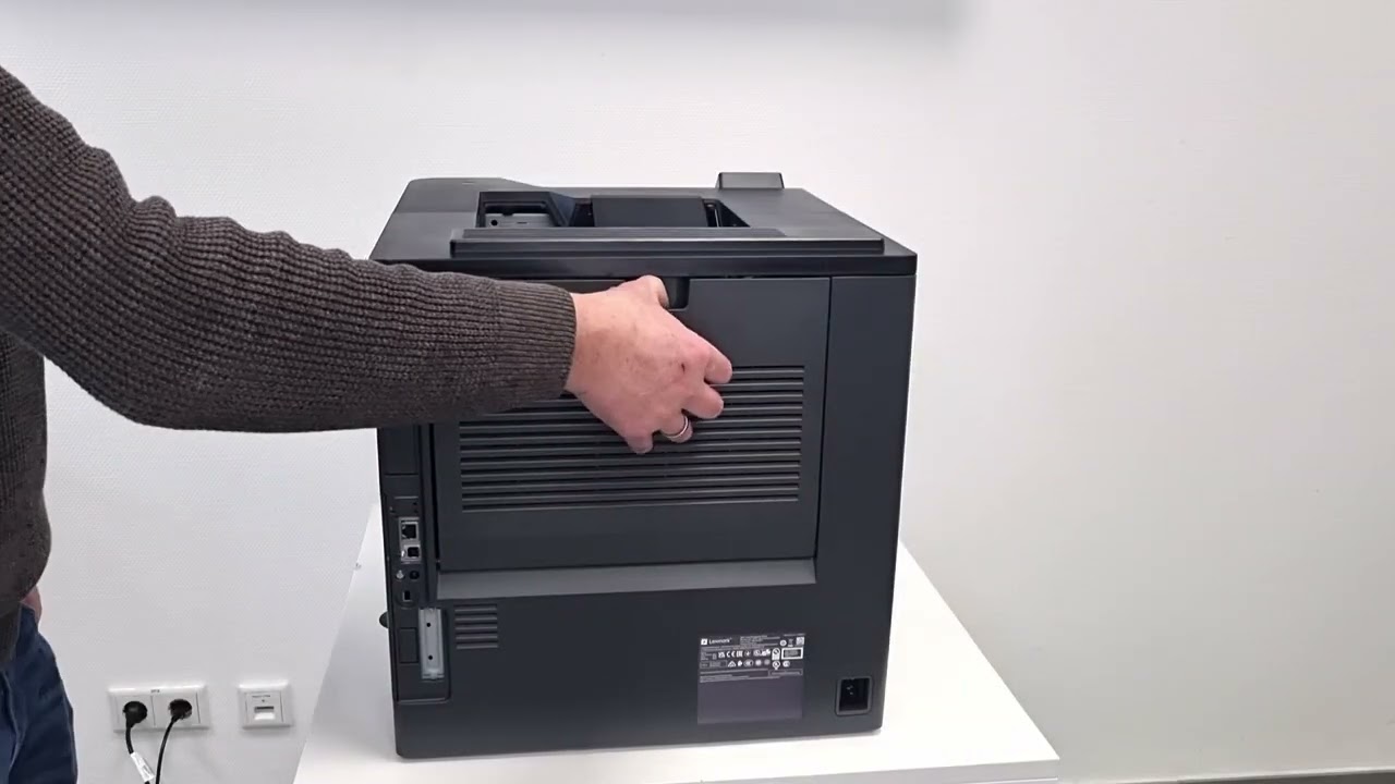 Münstermann erklärt ... den Austausch des Wartungskits (Lexmark)