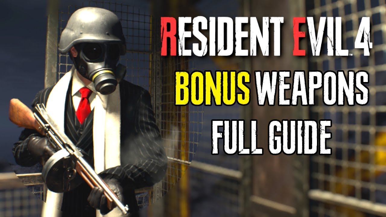 КАКИЕ ДОПОЛНИТЕЛЬНЫЕ ВИДЫ ОРУЖИЯ ЕСТЬ В РЕМЕЙКЕ RESIDENT EVIL 4?