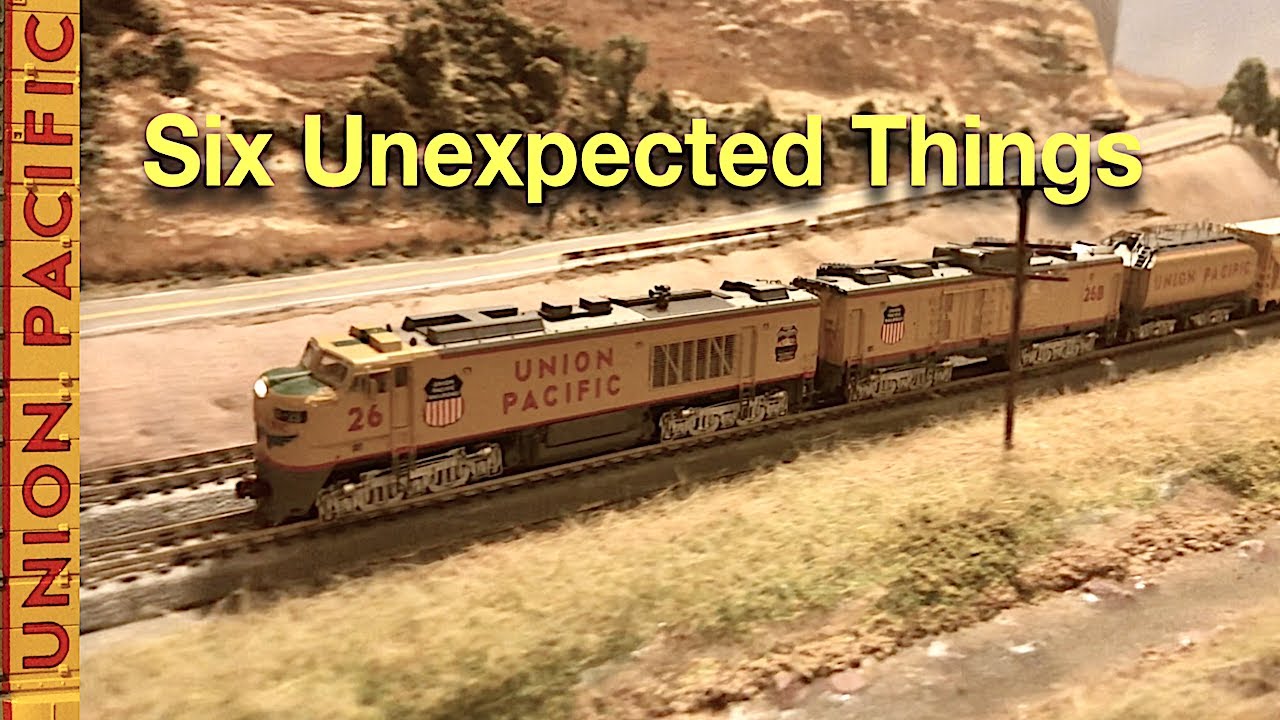 6 Unexpected Things on My Model Railroad