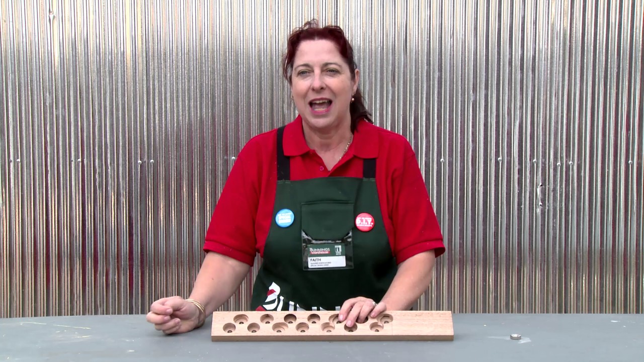 D.I.Y. Magnetic Knife Rack - D.I.Y. At Bunnings
