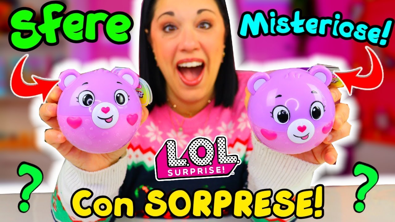 Apro SFERE MISTERIOSE con SORPRESE lol surprise! iolanda sweets