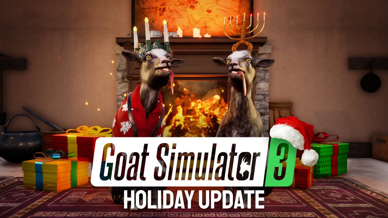 Goat Simulator 3 &ndash; Holiday Update Trailer