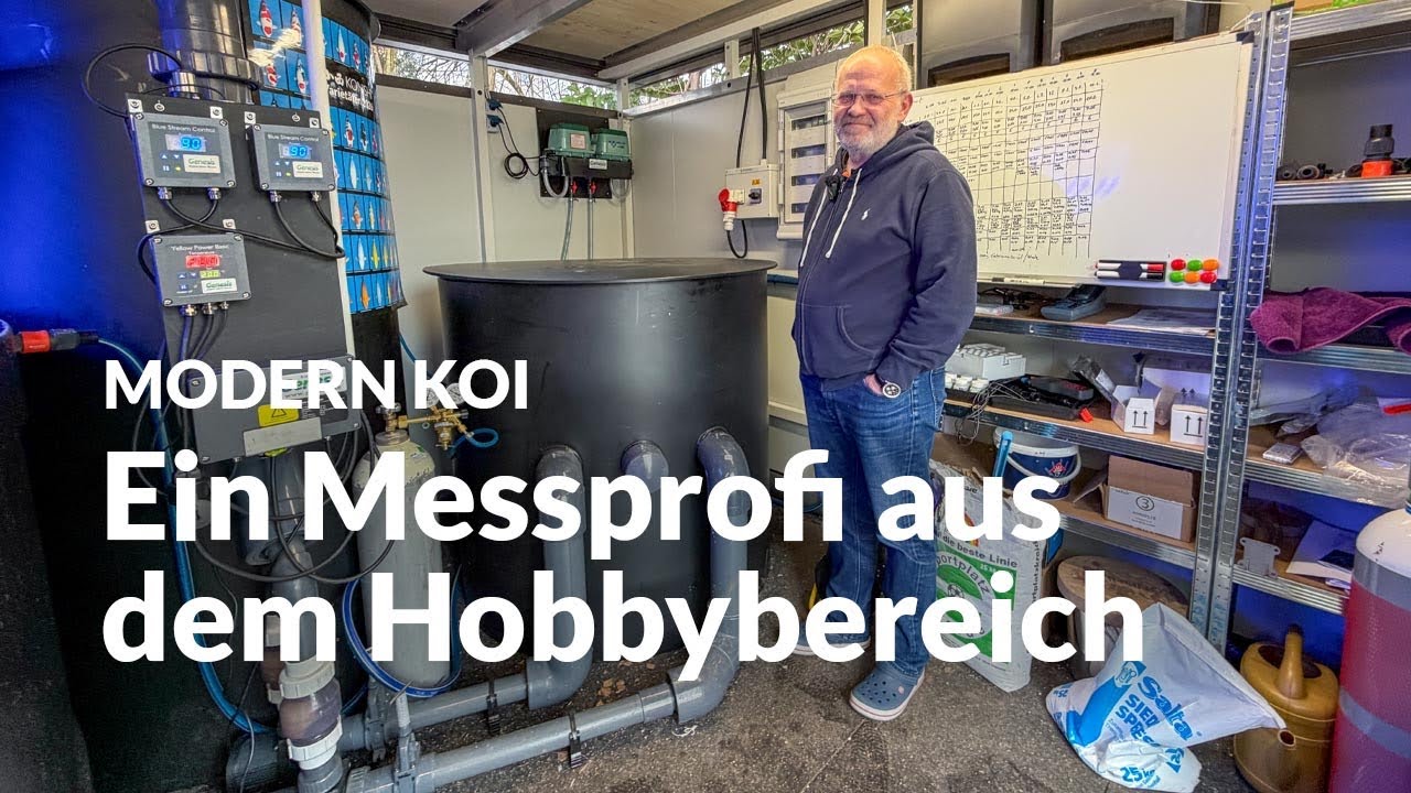 Eine spannende Wasseranalyse bei Olaf | Modern Koi Blog #7941