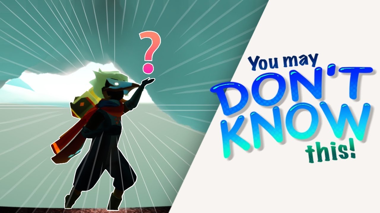 ANOTHER 6 THINGS YOU MAY DON'T KNOW ABOUT SKY 🤔💭 | Sky CotL