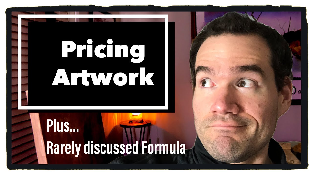 How to price your art and paintings (with rarely discussed formula)