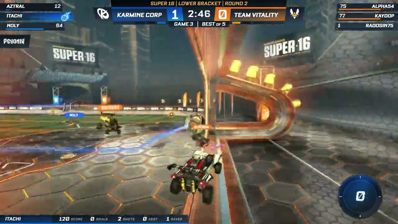 Itachi hits a celing shot IDENTICAL TO Squishy's! | RLCS Highlights
