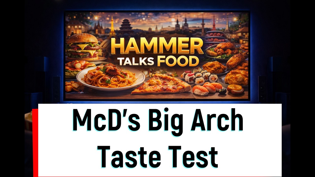 Trying the New McDonalds Big Arch!! Worth the Hype or is there a reason the CEO only wanted a nibble