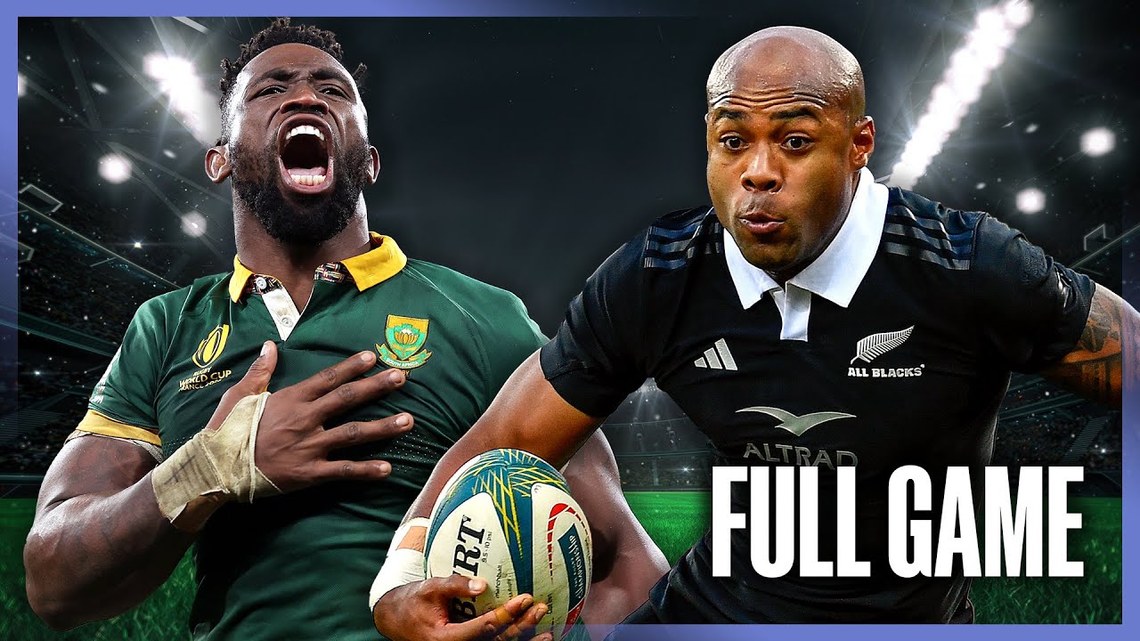 Springboks vs All Blacks 2024 Johannesburg | FULL GAME| 13 minutes of CHAOS! 😮