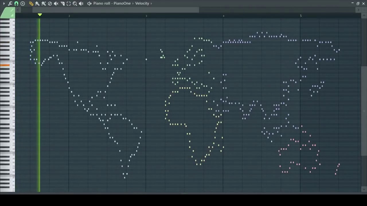 Musical World Map - Russian (USSR) Edition