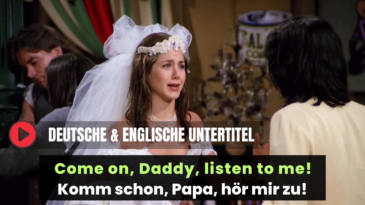Englisch lernen mit Serien! ✅ Friends 🔴 Mit Untertiteln | Alltagsenglisch | Folge 1!