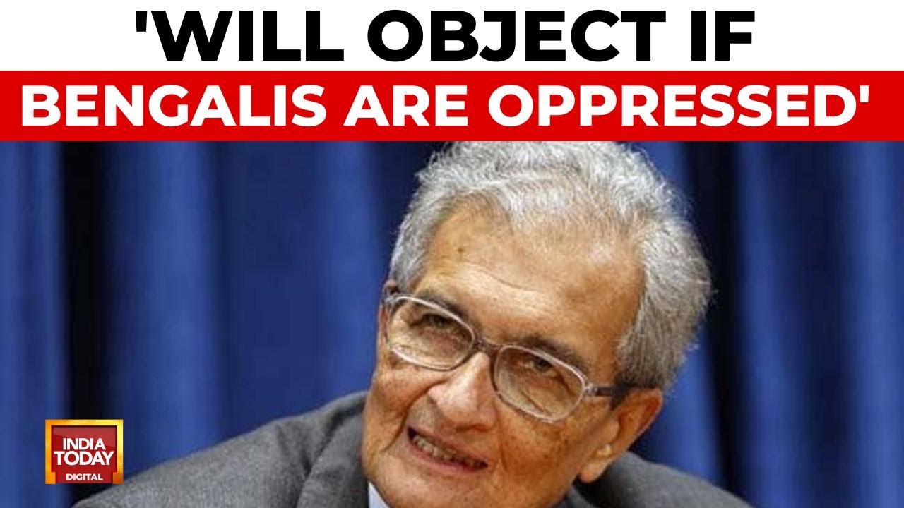 Amartya Sen On Bengali Language Row: 'Will Object If Bengalis Are Oppressed' | India Today News