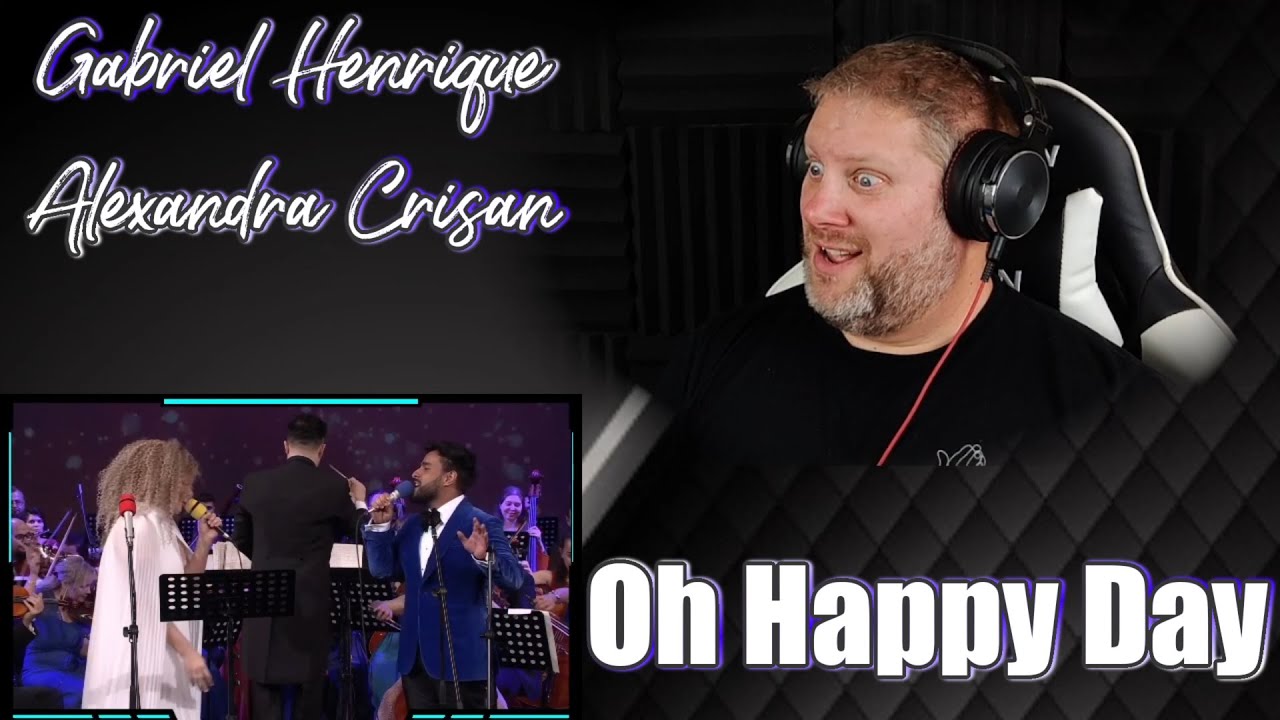 Gabriel Henrique & Alexandra Crișan - Oh Happy Day | REACTION