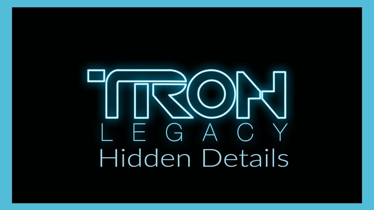 TRON: Legacy - Hidden Details and Easter Eggs