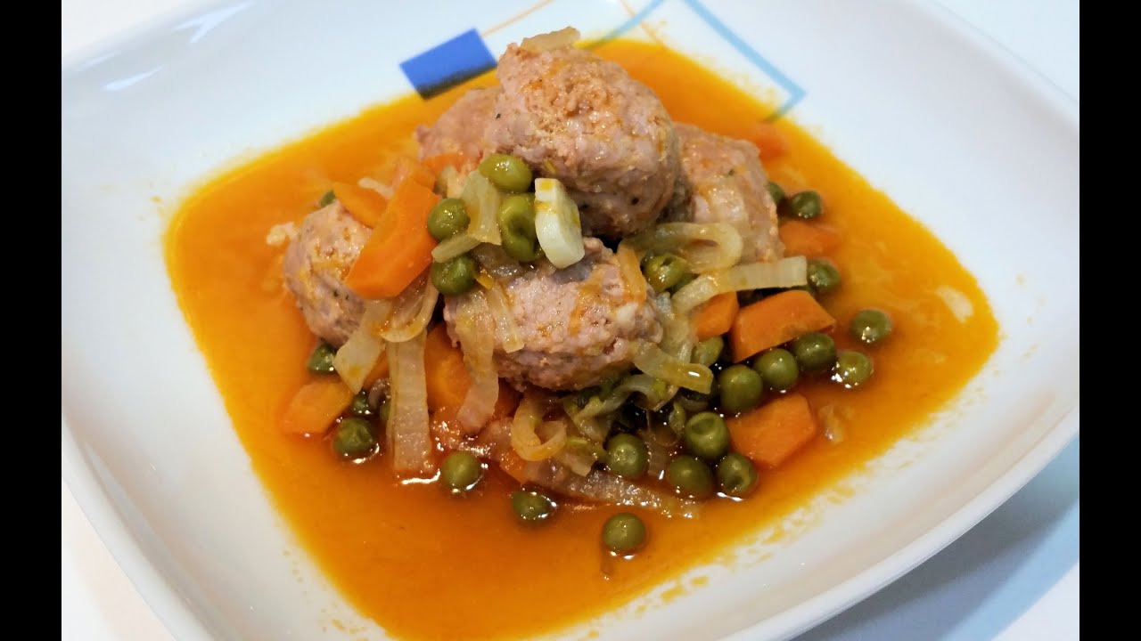 Albóndigas en salsa -Multicook pro-