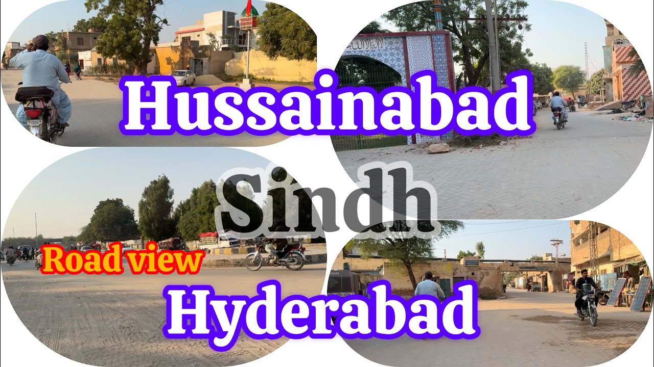 Road view | tour | visit hussainabad | exploring Hyderabad