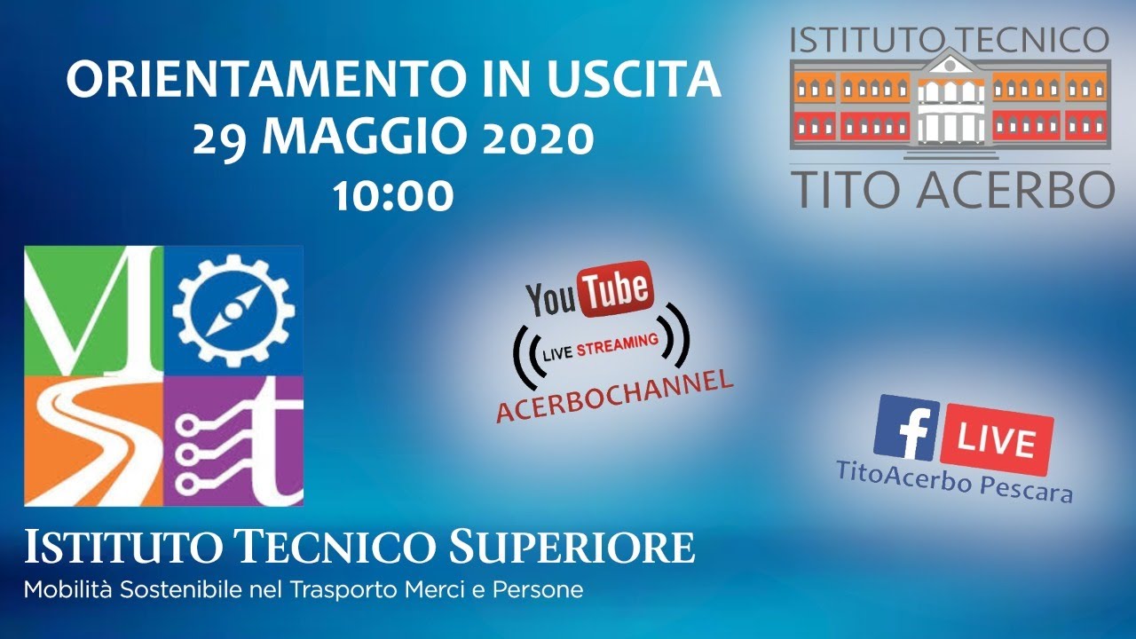 Orientamento in uscita - ITS per la Mobilità Sostenibile
