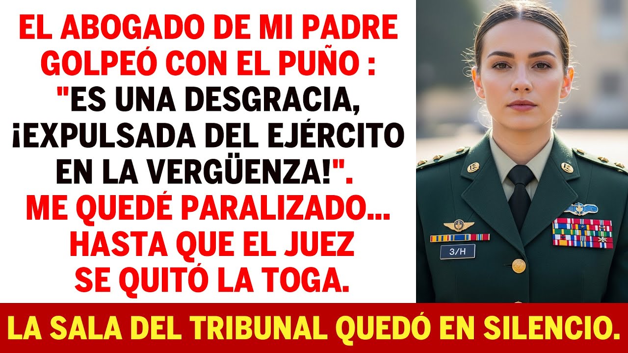 Me Llamaron Una Vergüenza — Pero Cuando El Juez Se Quitó La Toga, Todos Quedaron En Silencio...