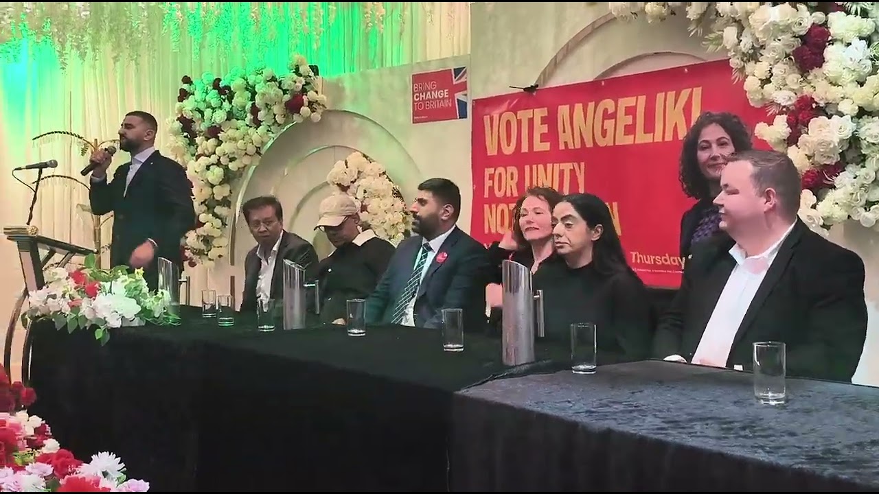 ❤️‍🩹 Wellcome Chief Guest at labour party 🥳🎉 event at my Nawab restaurant Manchester UK 