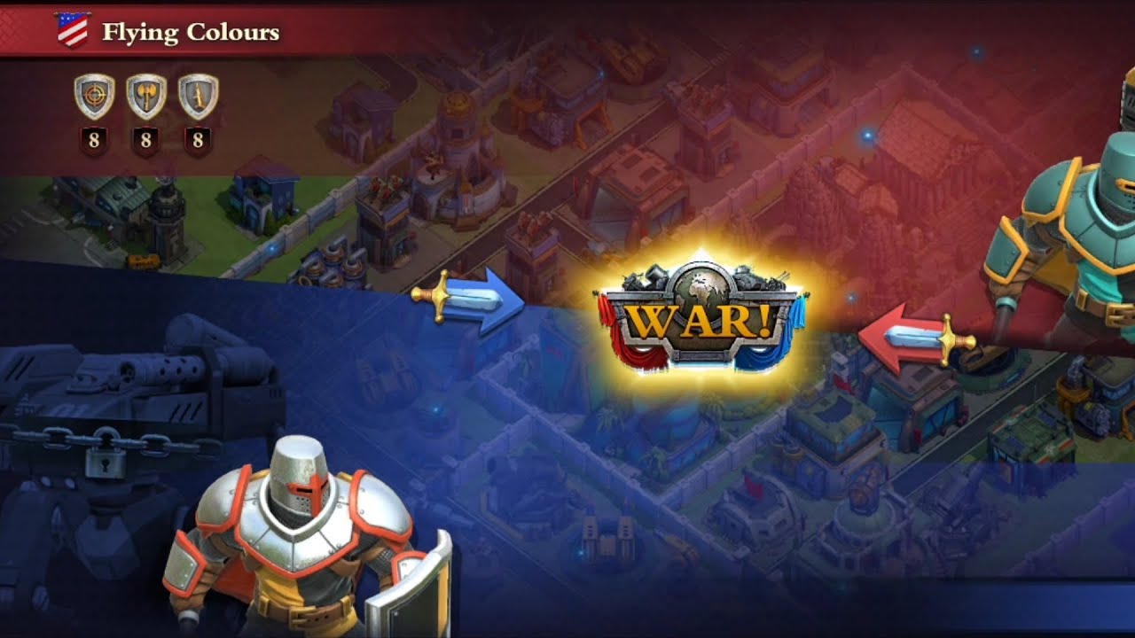 Dominations War - Mandor Kawat & Ragnar War - Attacks Rifle & Mortar