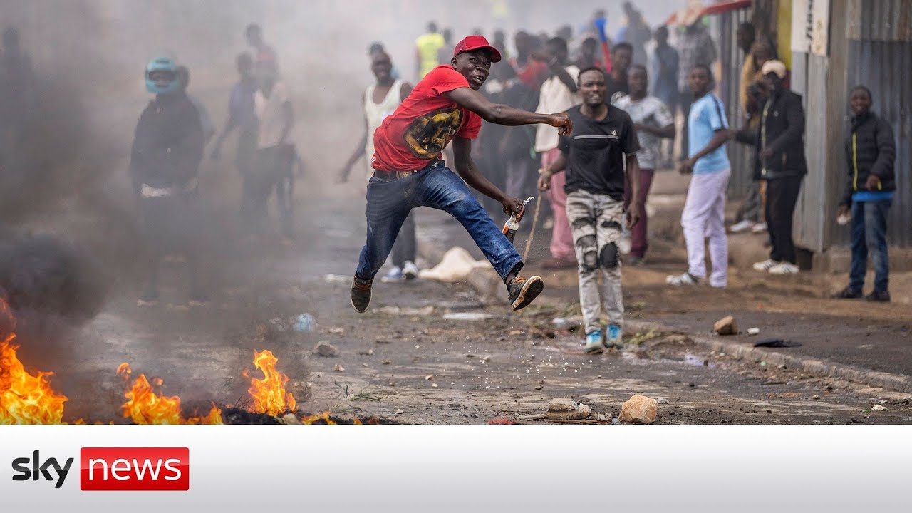 Protests continue on the streets of Nairobi, Kenya