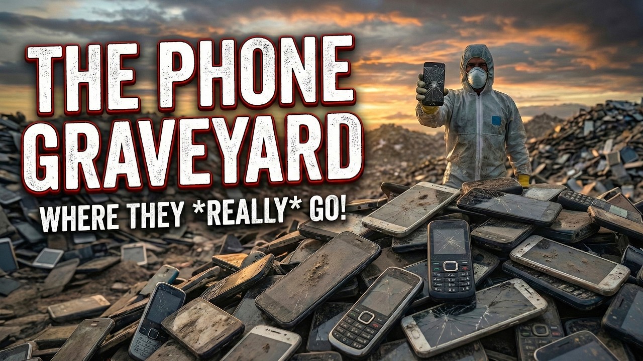 The Massive Secret Inside Phone Graveyards (How Are Mobile Phones Recycled)