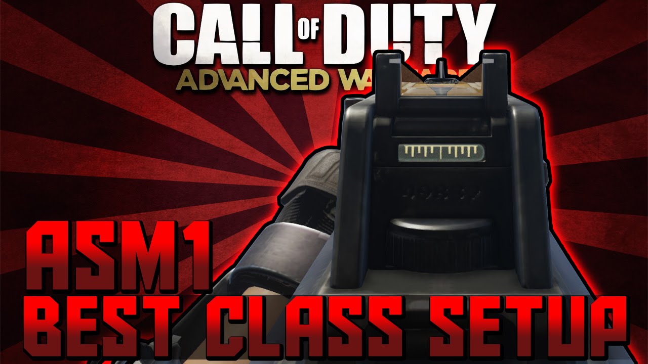 Call of Duty Advanced Warfare: Best ASM1 Class Setup ''Rushing'' - (Call of Duty Online Gameplay)