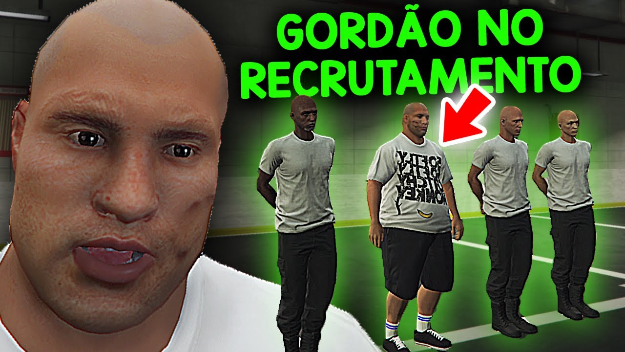 Gordão INVADIU o RECRUTAMENTO do ANTI RP KKKKKKK