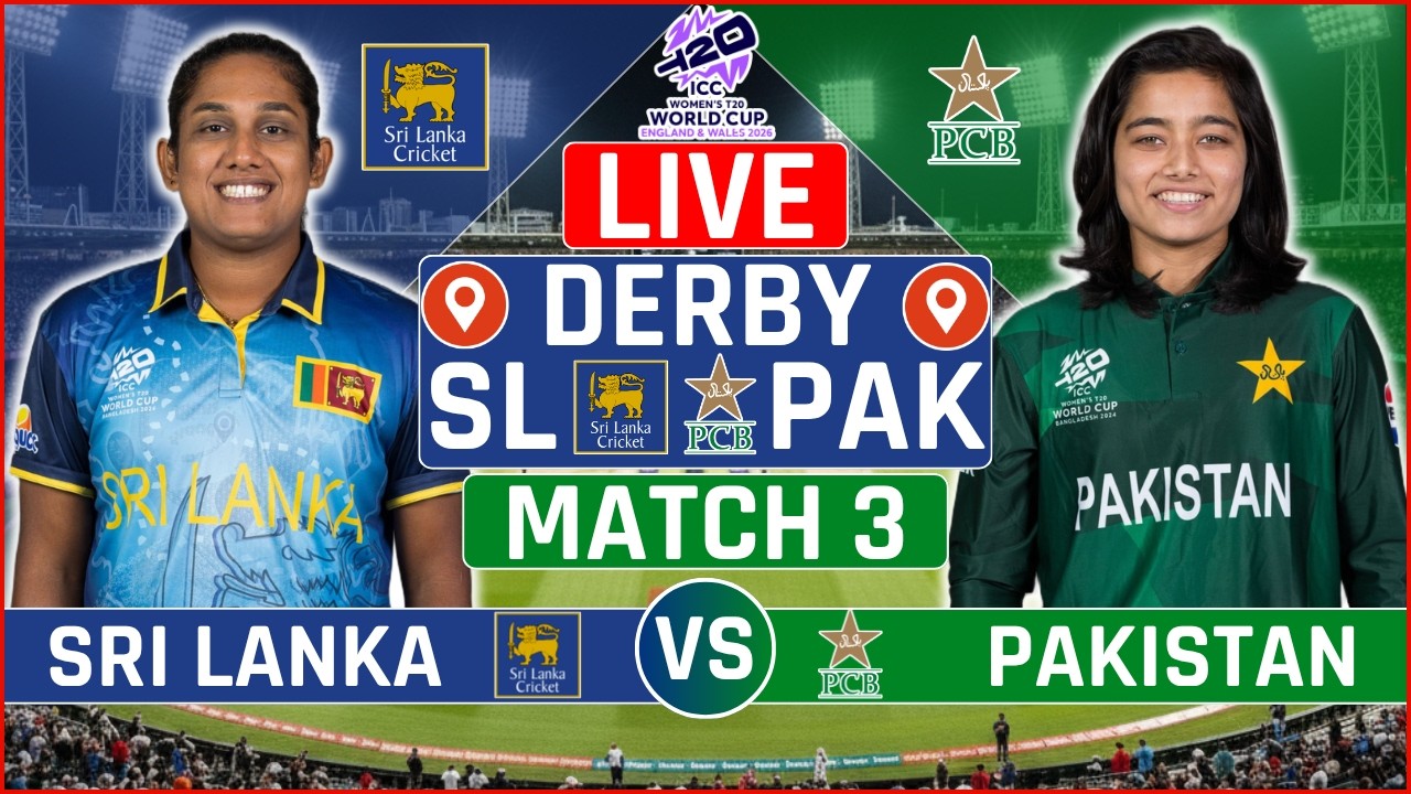 Womens T20 World Cup Live: Sri Lanka vs Pakistan Live Score | SL W vs PAK W Live Audio Commentary