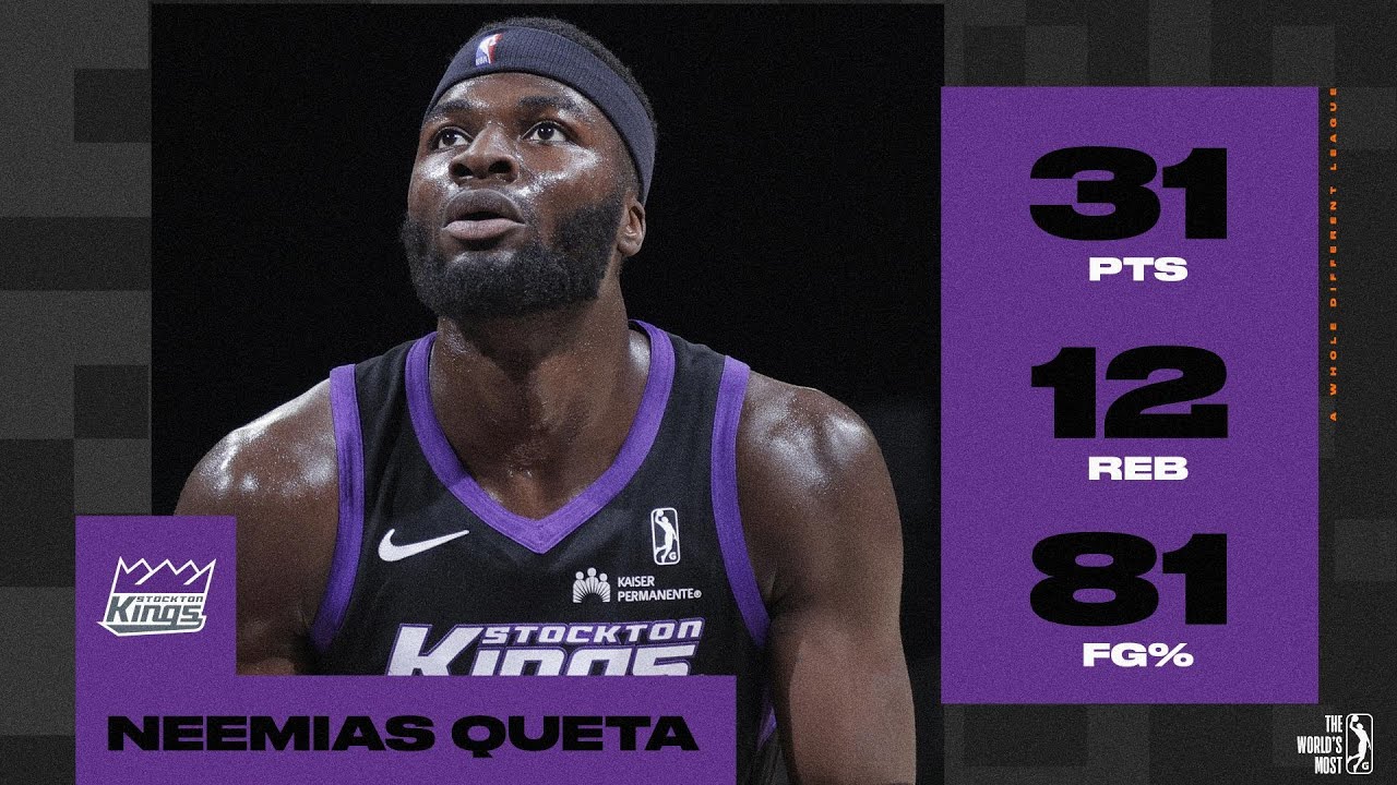 Neemias Queta TORCHES the Stars for 31 PTS, 12 REB & 8 Dunks