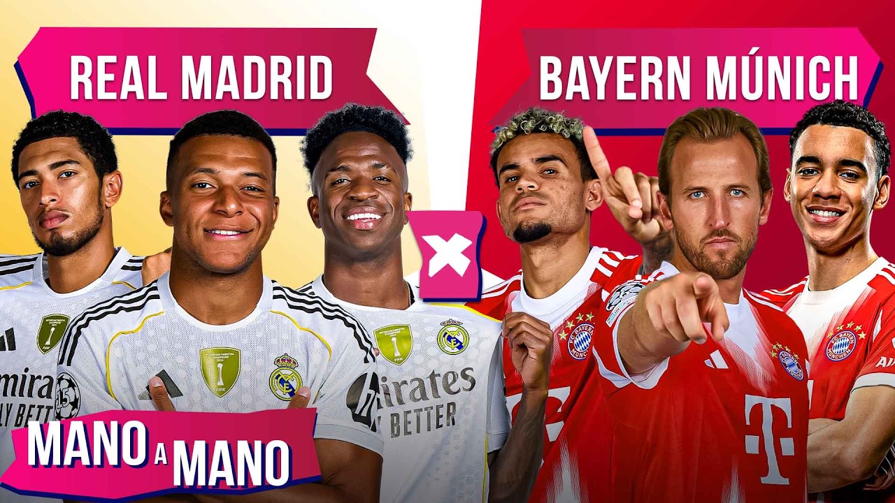 REAL MADRID VS BAYERN M&Uacute;NICH: &iquest;QUI&Eacute;N VENCER&Aacute; EN LOS CUARTOS DE CHAMPIONS LEAGUE 25/26? | MANO A MANO