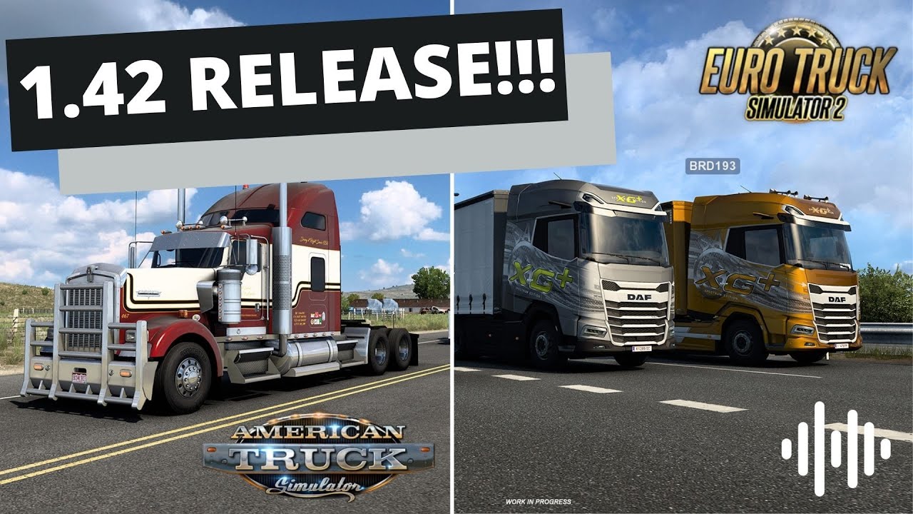 ATS & ETS2 1.42 Official Release!!! | Convoy MOD Support, and More! | ATS & ETS2 1.42 | Prime News