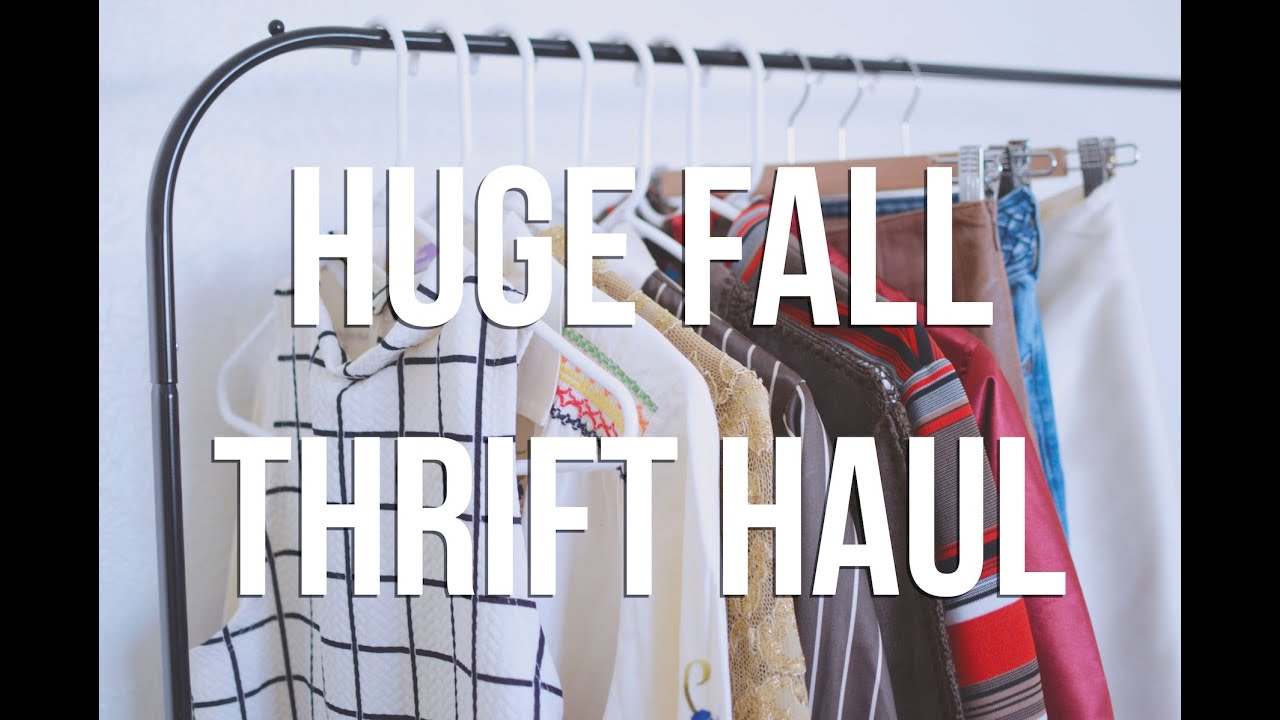 Huge Fall Thrift Haul