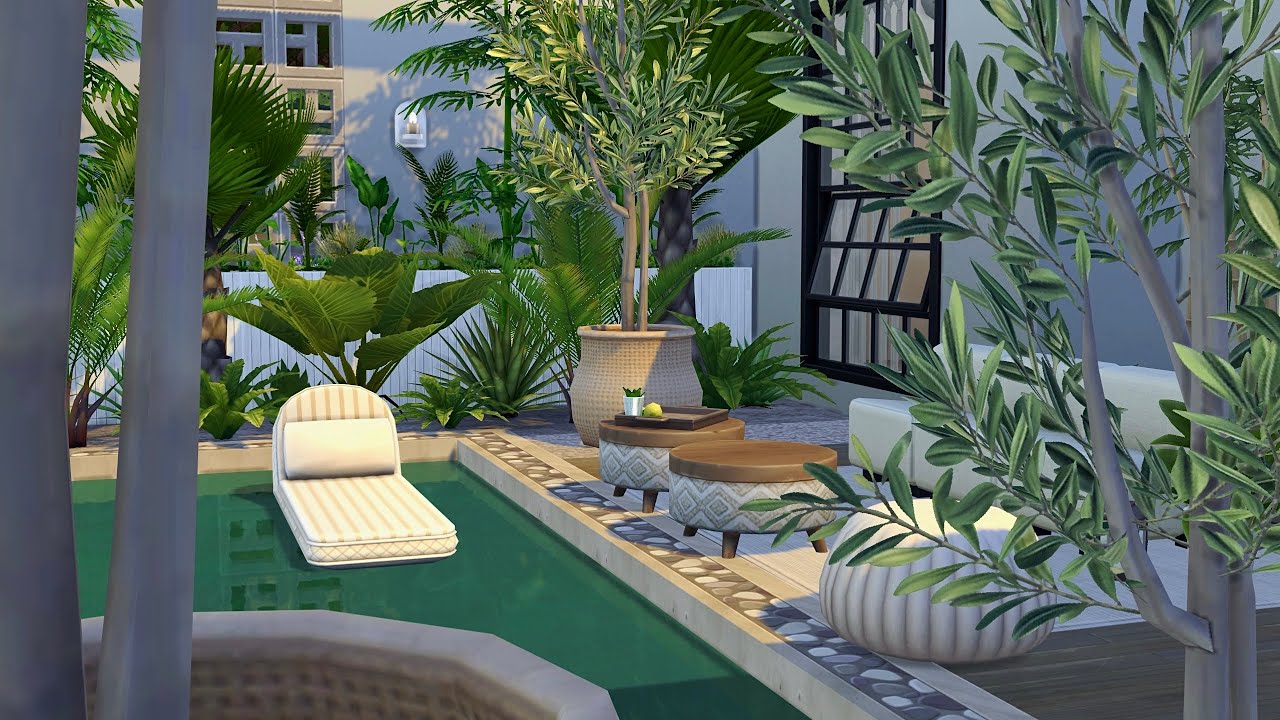 Bali Vibe Home • The Sims 4 • No CC | Speed Build