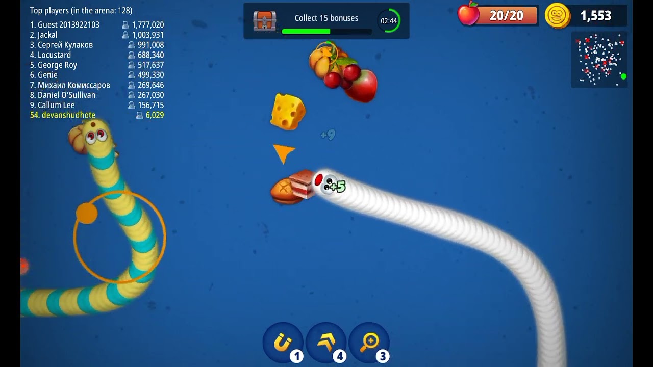 WORM ZONE | NOOB PLAYER | #1 | #noobplayer