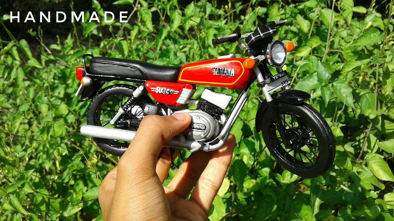 MINIATURE YAMAHA RX100 Bike Making