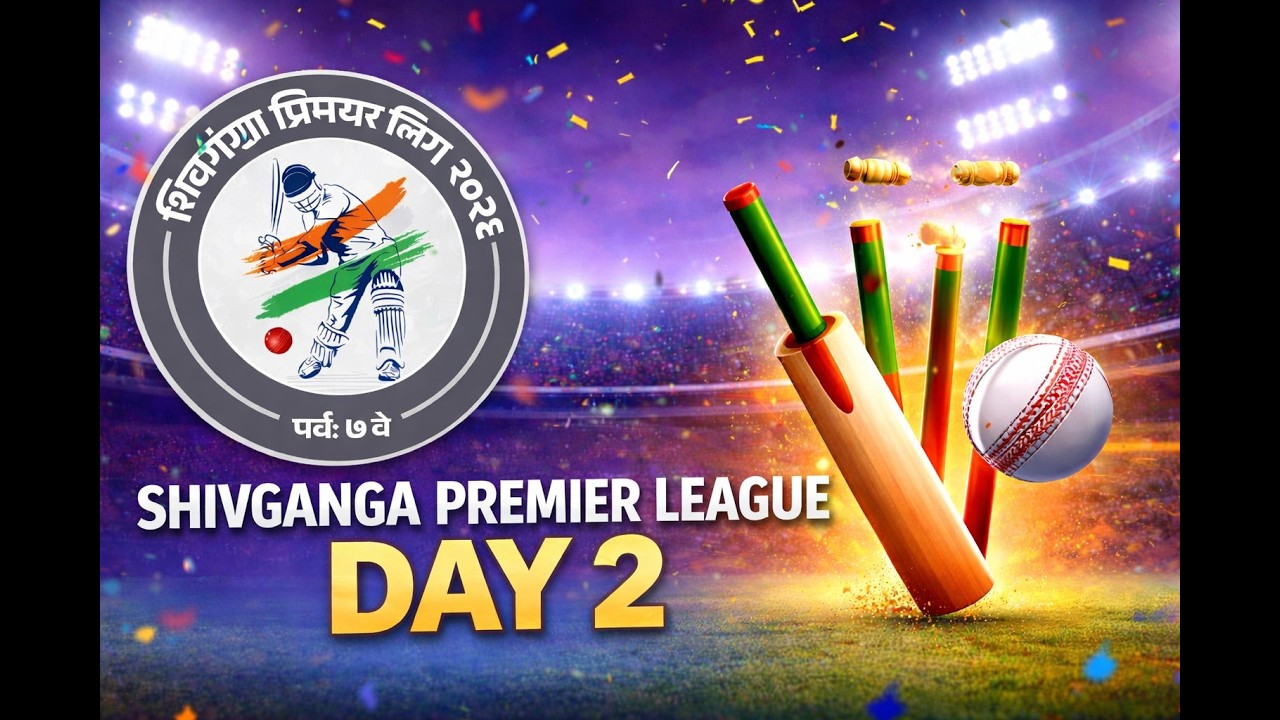 शिवगंगा प्रीमियर लीग 2026 || पर्व ७ || दिवस २