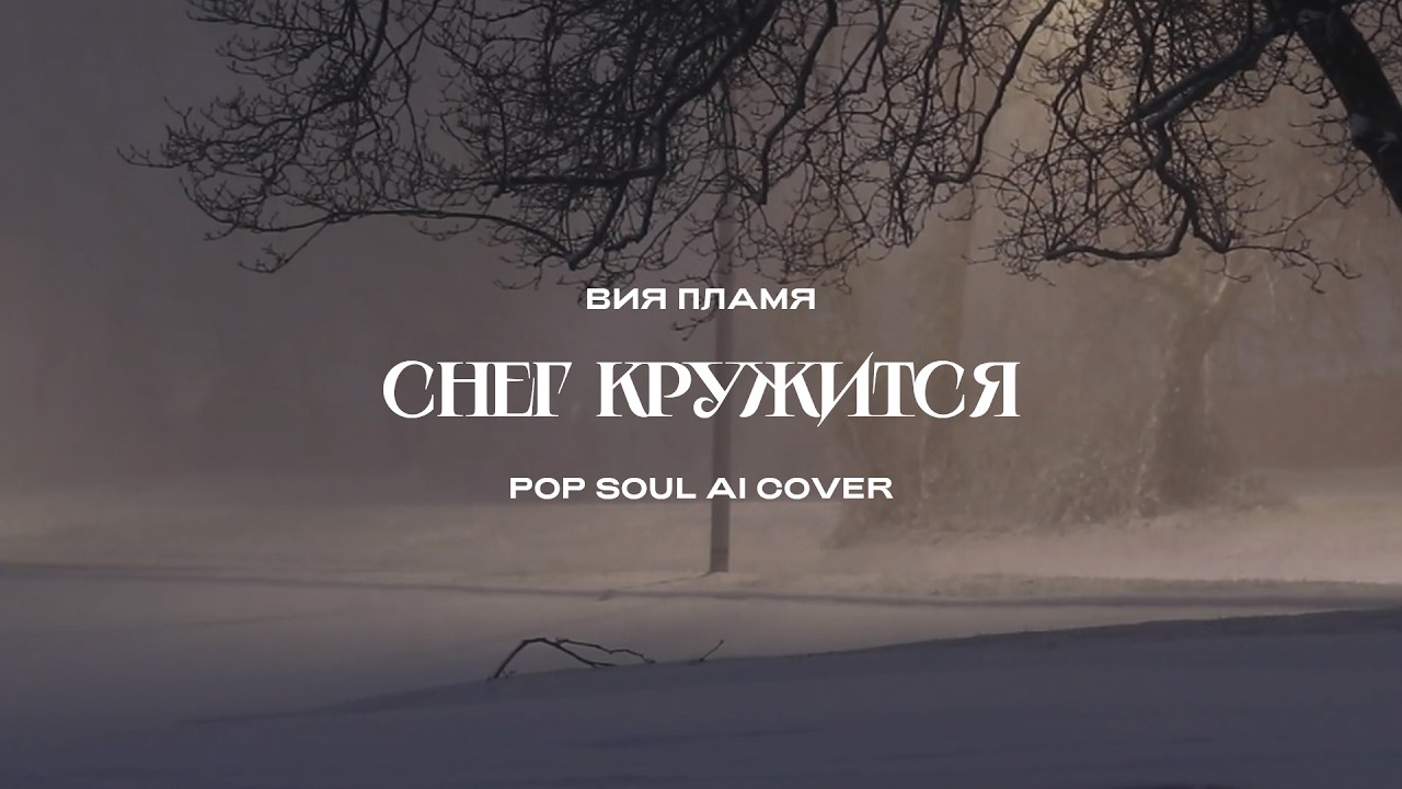 ВИА Пламя - Снег кружится (Pop Soul AI Cover)