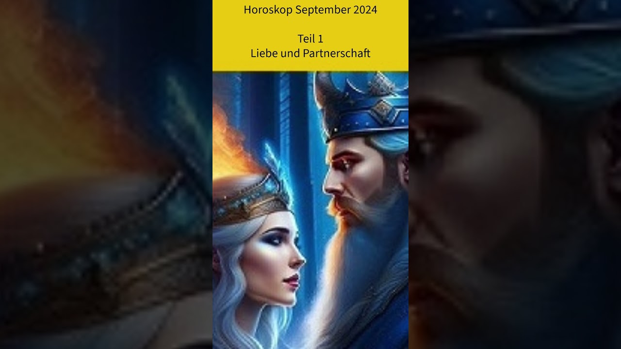 Horoskop September 2024- Liebe, Macht und der Komet des Neuanfangs Teil 1 Liebe und Partnerschaft