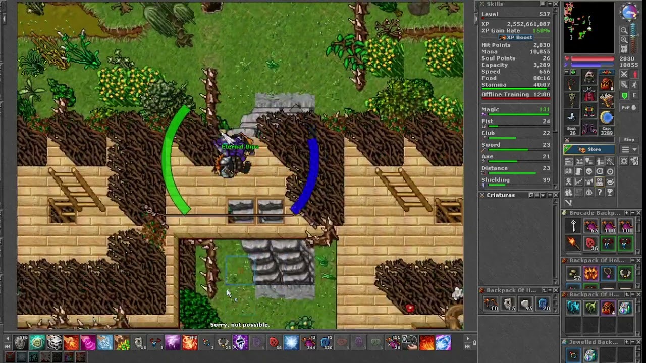 Tibia   Bestiary esquecido Litle Corym Charlatan