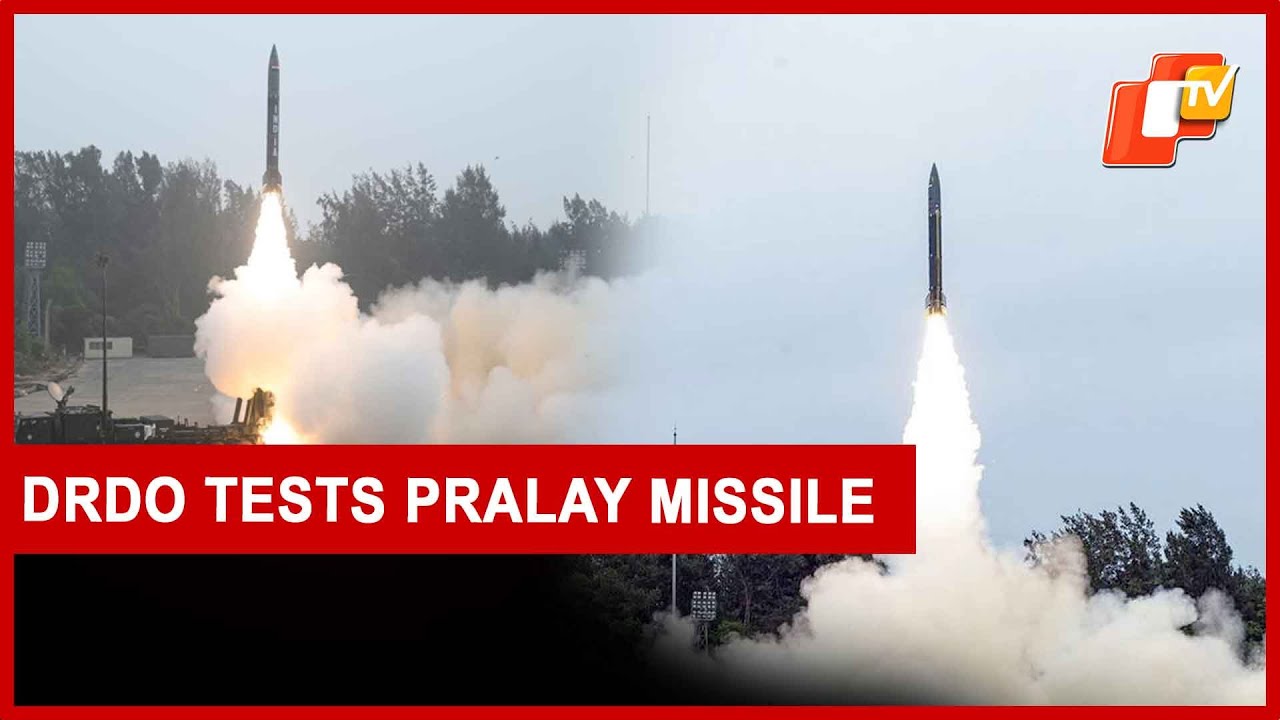 DRDO Conducts User Trials Of Pralay Missile Off Odisha Coast